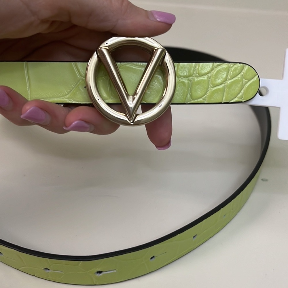 NWT Valentino baby croc belt